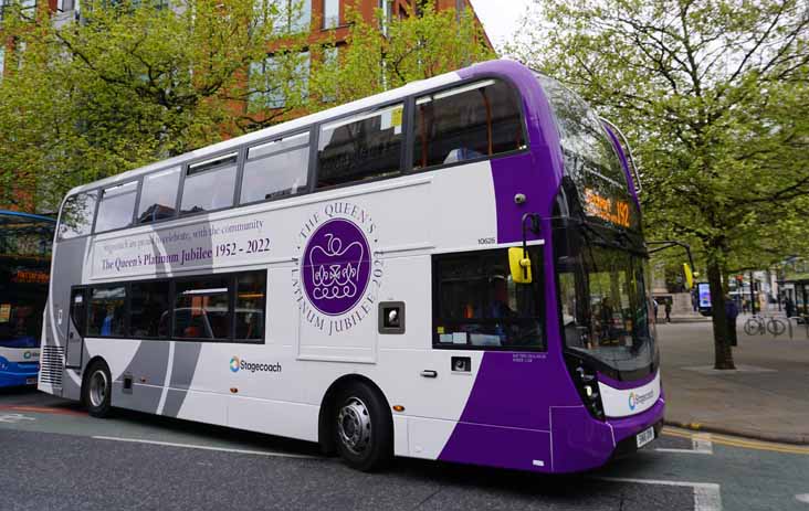 Stagecoach Manchester Alexander Dennis Enviro400MMC 10626 Platinum Jubilee